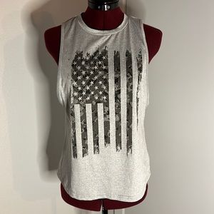 AMERICAN FLAG TANK